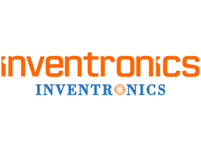The Inventronics logo showcasing the partnership with Bata LED grow light is featured on the About page